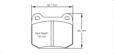 Stoptech St22 - Pagid (1587)