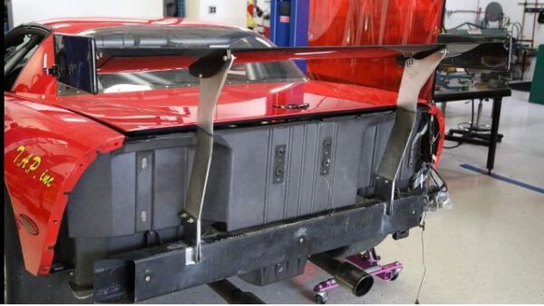 eswingbracket1 Corvette C5/C6 - Electron Sport Rear Wing Upright Adjustable Bracket (Steel Frame)