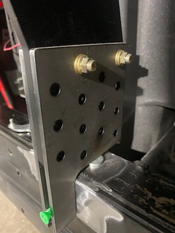 eswingbracket5 Corvette C5/C6 - Electron Sport Rear Wing Upright Adjustable Bracket (Steel Frame)