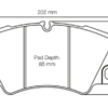 Pagid Racing RSL1 (Rear 4580)