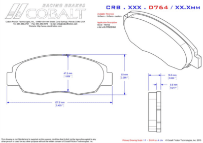 Honda Civic SI CRB.XRx.D764 (Front)