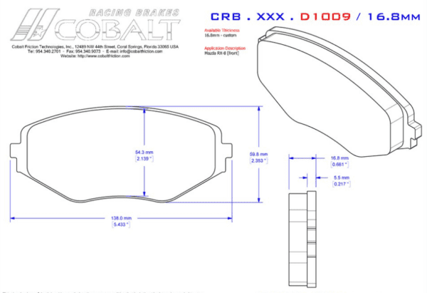 RX8 Front CRB.XRx.D1009 RX8 Front CRB.XRx.D1009