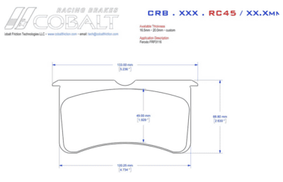 crb.xrx.rc45 Cobalt Friction CRB.XRx.RC45