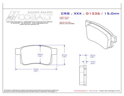 Acura TSX CRB.XRx.D1336 (Rear)