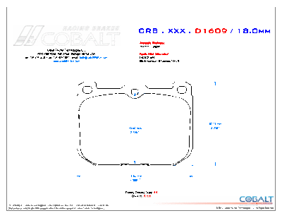 BMW F22 / F30 / F82 / F83 CRB.XRx.D1609 (Front)