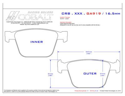 BMW E90 & E92 M3 CRB.XRx.GA919 (Rear)