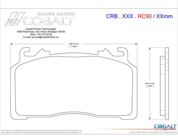 Ford Mustang GT500 CRB.XRx.RC90 (Front)