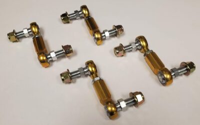97-19 C5 C6 C7 Corvette Heavy-Duty Adjustable Chromoly Teflon Performance Sway Bar End Link Kit