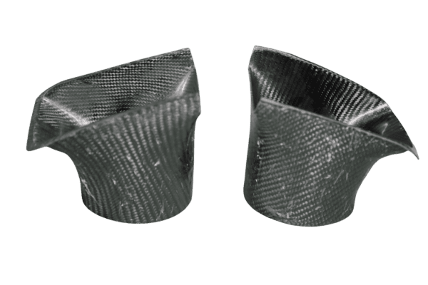 carbonbrakeducts1 Corvette C6 - World Challenge Fascia Brake Ducts